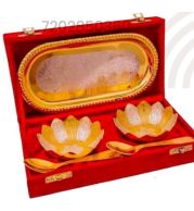 Silver Bowl Set for Festive Serving and Premium Gifting, Elegant Utility Gift Item for Home Use, Hampers, Celebrations and Decorative Presentation